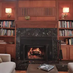 TTL First Floor Living Rm Fireplace